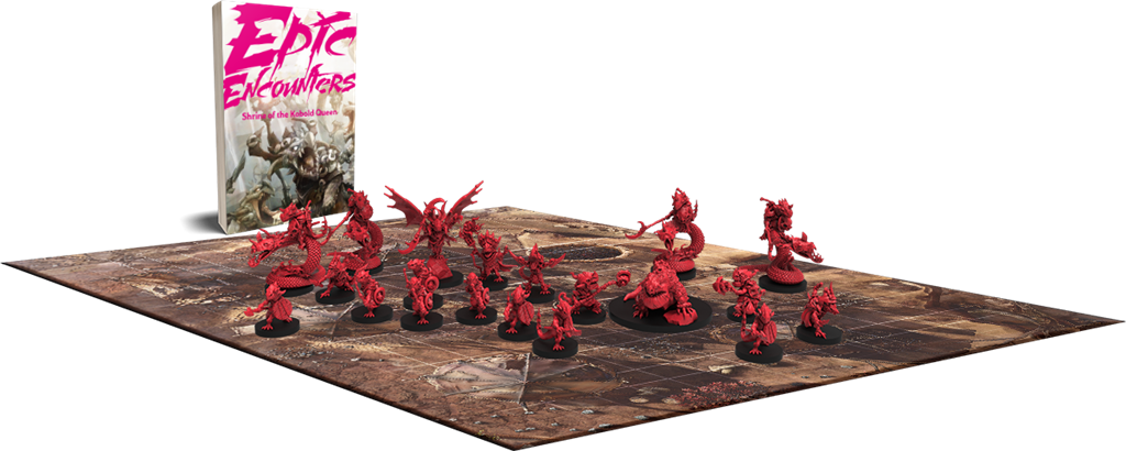 Epic Encounters: Kobolddrottningens helgedom – komplett äventyrsbox till rollspel 5E