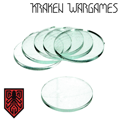 Kraken Wargames - Klara Bas rund 24x3mm (10) Kraken Wargames
