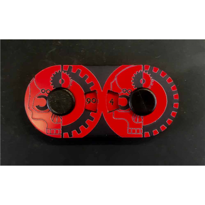 Kraken Wargames - Point Counter 100 Röd Kraken Wargames