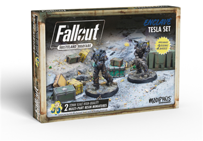 Fallout: Wasteland Warfare - Enclave: Tesla Set Modiphius Entertainment