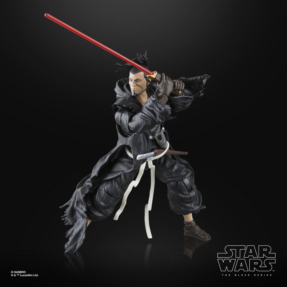 Star Wars The Black Series The Ronin - Samurajfigur med hög detaljrikedom Hasbro