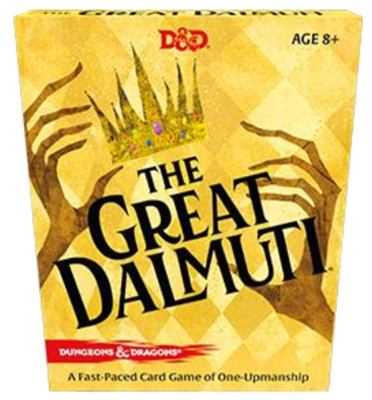 The Great Dalmuti: Dungeons & Dragons Deck Display (8 Decks) Wizards of the Coast