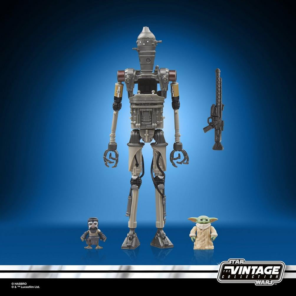Star Wars The Vintage Collection IG-12, Grogu & Anzellan Hasbro