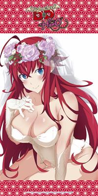 Highschool DXD Hero Strandhandduk - Bröllop Rias 160x80cm Sakami Merchandise