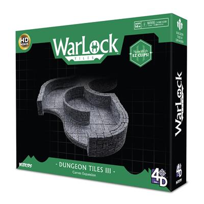 WarLock Tiles: Dungeon Tile III - Curves WizKids/NECA