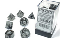 Chessex Borealis Polyhedral Light Smoke/Silver Luminary 7-Die Set Chessex