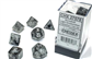 Chessex Borealis Polyhedral Light Smoke/Silver Luminary 7-Die Set Chessex