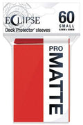 UP - Eclipse Matte Small Sleeves: Apple Red (60 Sleeves) Ultra Pro