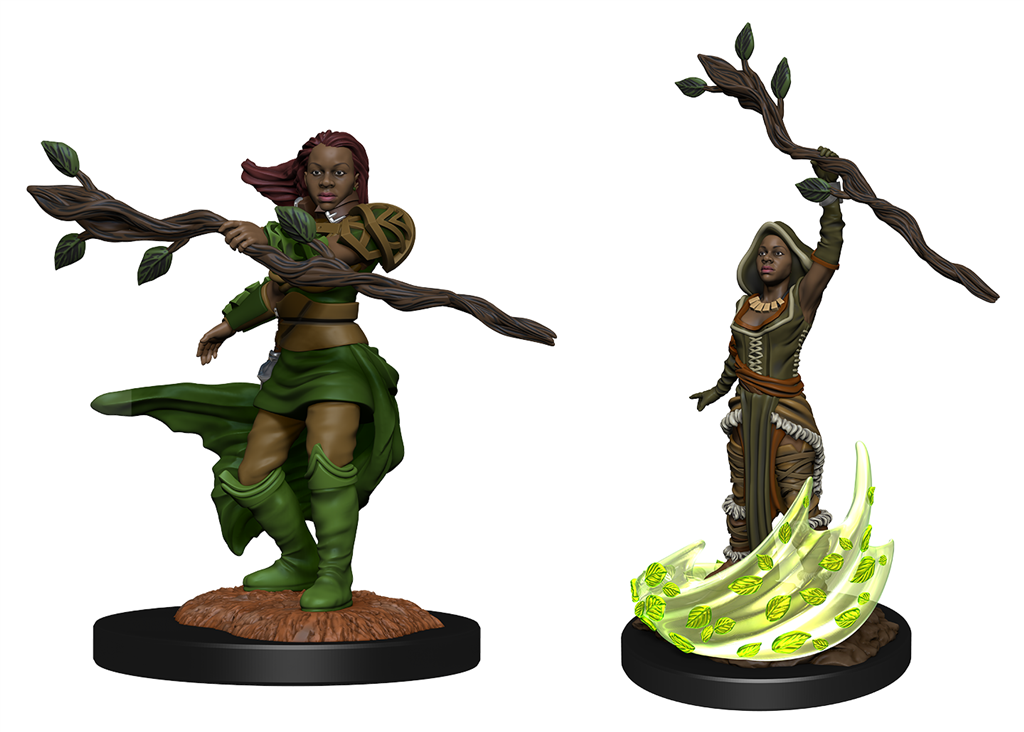 D&D Nolzur's Marvelous Miniatures: Human Druid Female