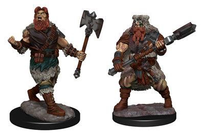 D&D Nolzur's Marvelous Miniatures: Human Barbarian Male