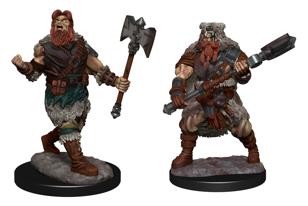 D&D Nolzur's Marvelous Miniatures: Human Barbarian Male