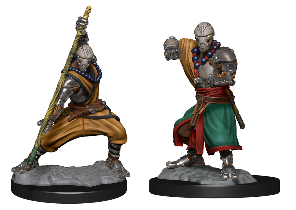 D&D Nolzur's Marvelous Miniatures: Warforged Monk WizKids/NECA