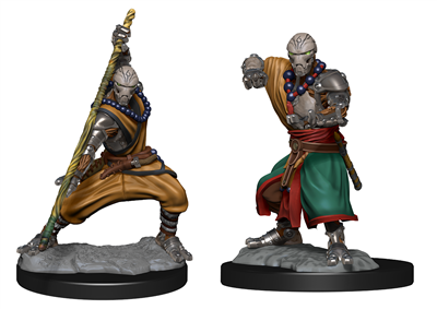 D&D Nolzur's Marvelous Miniatures: Warforged Monk WizKids/NECA