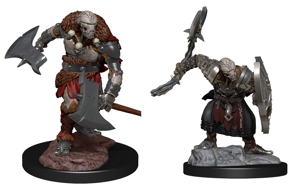 D&D Nolzur's Marvelous Miniatures: Warforged Barbarian WizKids/NECA