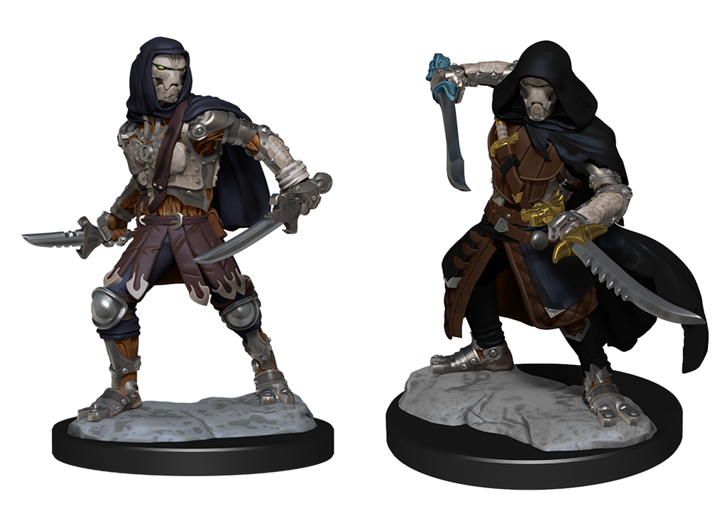 D&D Nolzur's Marvelous Miniatures: Warforged Rogue WizKids/NECA