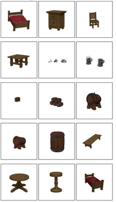 D&D Icons of the Realms: The Yawning Portal Inn - Beds & Bottles WizKids/NECA