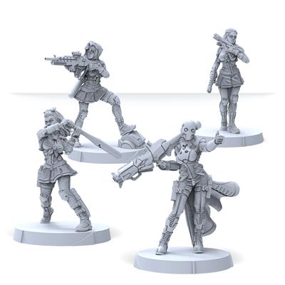 Infinity Tunguska Cheerkillers - EN Corvus Belli