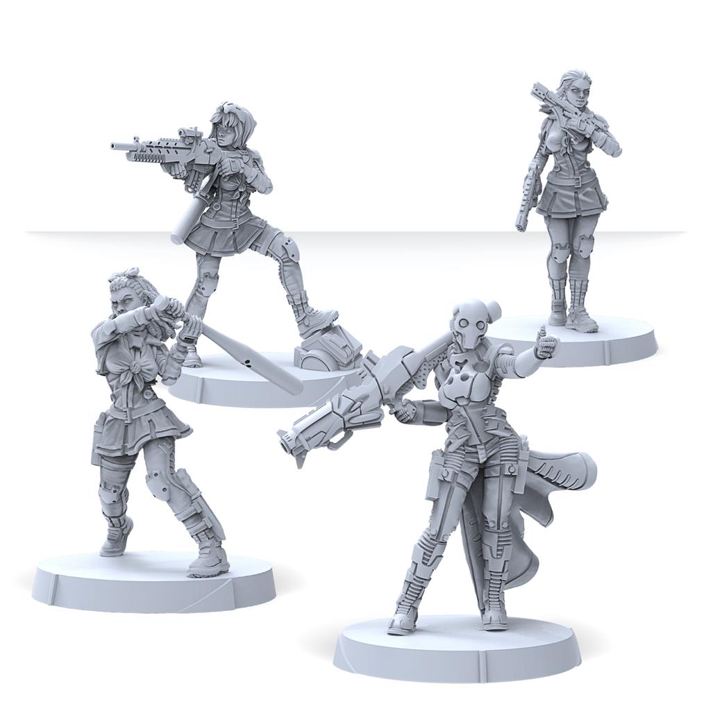 Infinity Tunguska Cheerkillers - EN Corvus Belli