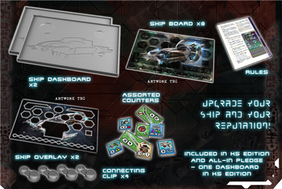 Battle Systems: Core Space - Skepp av Misskredit Expansion - EN Battle Systems