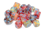 Chessex 12mm d6 Blocks - Nebula TM Primär/Blå Luminary Tärningar Block™ (36 Tärningar) Chessex