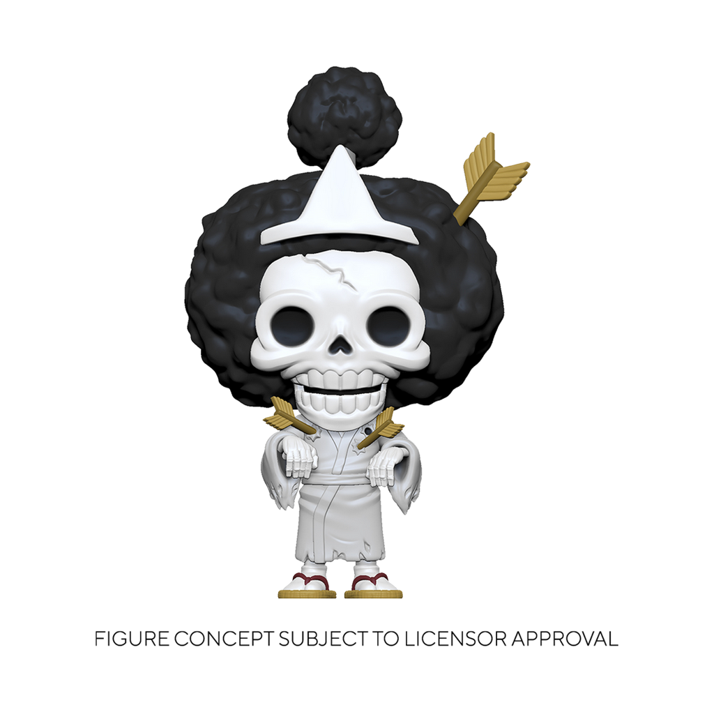 Funko POP Animation One Piece - Brook Vinyl Figur 10cm Funko