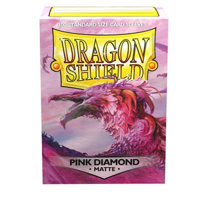 Dragon Shield Standard Sleeves - Pink Diamond (100 Sleeves) Arcane Tinmen