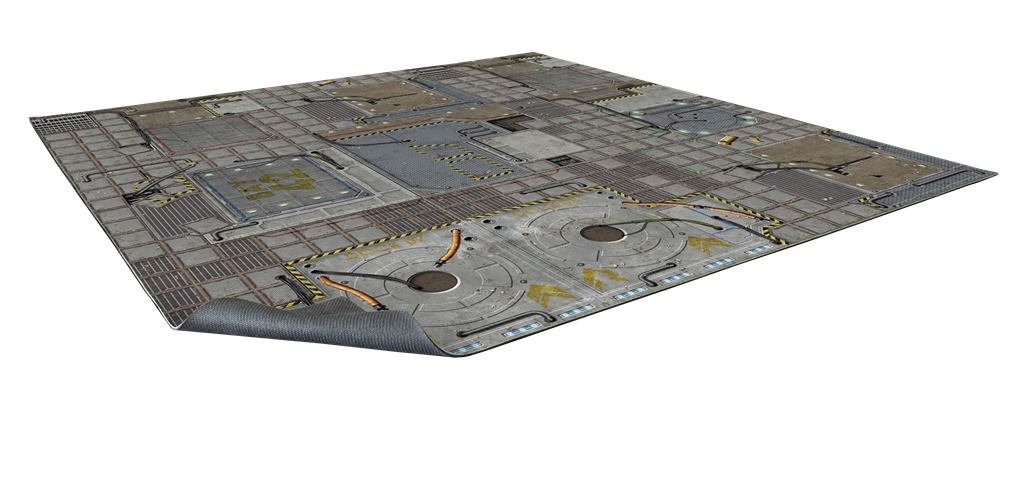 Battle Systems: Frontier Sci-fi Gaming Mat 2x2' Battle Systems