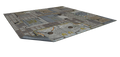 Battle Systems: Frontier Sci-fi Gaming Mat 2x2' Battle Systems