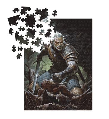 The Witcher 3 - Wild Hunt: Geralt - Trophy Puzzle Dark Horse