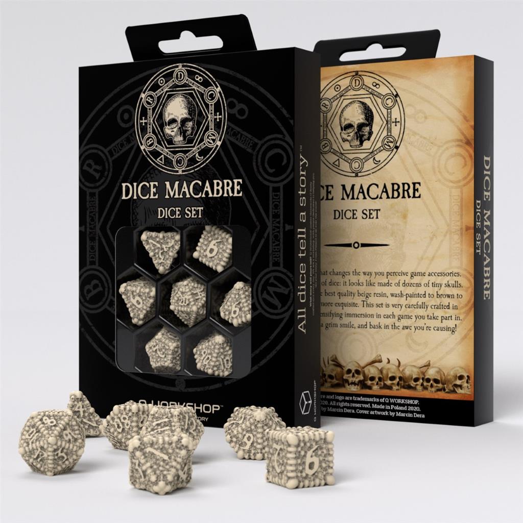 Dice Macabre Tärningsset Q-Workshop