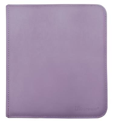 UP - 12-fickors Blixtlåsförsedd PRO-Binder - Lila Ultra Pro