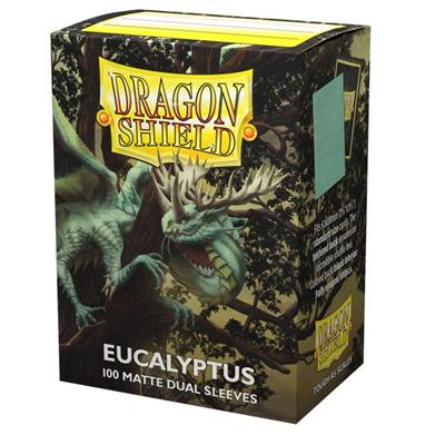 Dragon Shield Dual Matte Sleeves - Eucalyptus 'Lehel' (100 Sleeves) Arcane Tinmen