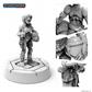 Starfinder Miniatyrer: Halfling Pilot Archon Studio