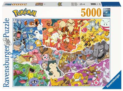 Ravensburger - Pokémon Allstars 5000 bitars pussel Ravensburger