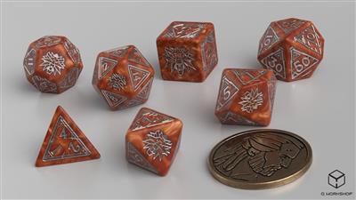 The Witcher Tärningsset - Geralt, Monstermördaren Q-Workshop