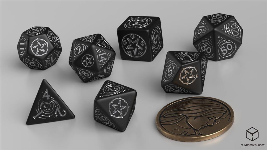 The Witcher Tärningsset - Yennefer - Den Obsidiska Stjärnan Q-Workshop