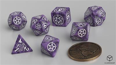 The Witcher Tärningsset Yennefer - Lilac and Gooseberries Q-Workshop