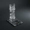 Gamegenic - Crystal Twister Premium Tärningstorn Gamegenic