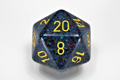 Chessex Speckled 34mm 20-Sided Dice - Twilight Chessex
