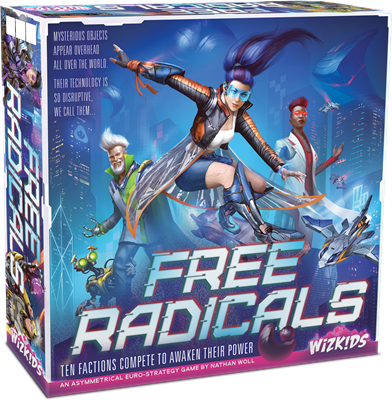 Free Radicals - Strategiskt Brädspel WizKids/NECA