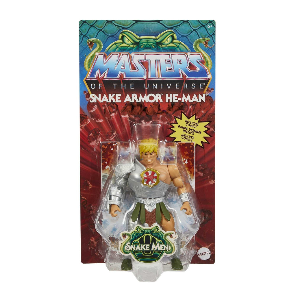 Masters of the Universe Origins Actionfigur Snake Armor He-Man Mattel