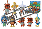 Animal Crossing Schlüsselanhänger Sortiment 15cm (12 Stk) Simba Dickie Group