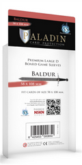 Paladin Sleeves - Baldur Premium Large D 58x108mm (55 Sleeves) Board&Dice