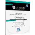 Paladin Sleeves - Owain Premium Large Square 80x80mm (55 Sleeves) Board&Dice