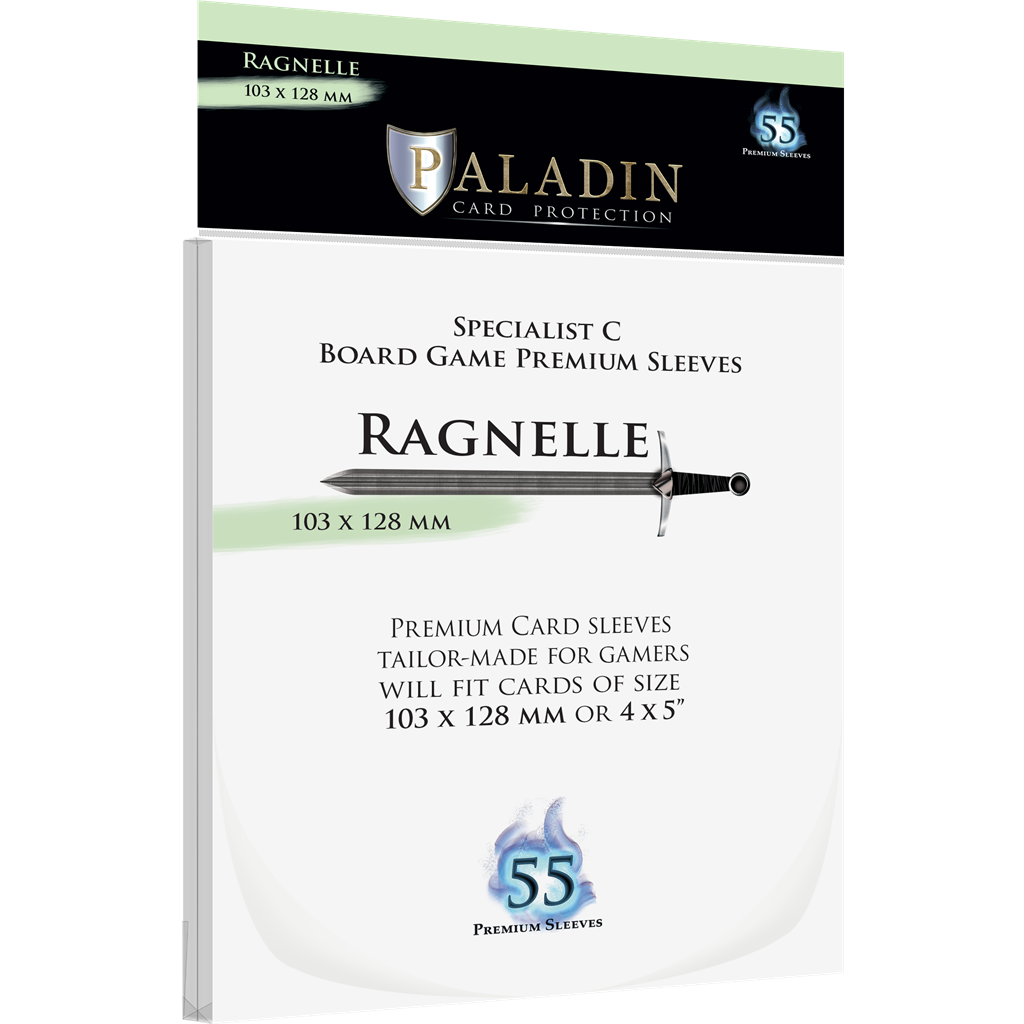 Paladin Sleeves - Ragnelle Premium Specialist C 103x128mm (55 Sleeves) Board&Dice