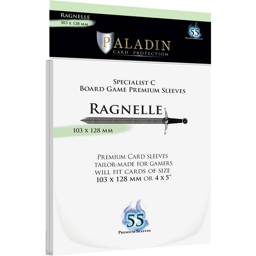 Paladin Sleeves - Ragnelle Premium Specialist C 103x128mm (55 Sleeves) Board&Dice