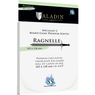 Paladin Sleeves - Ragnelle Premium Specialist C 103x128mm (55 Sleeves) Board&Dice