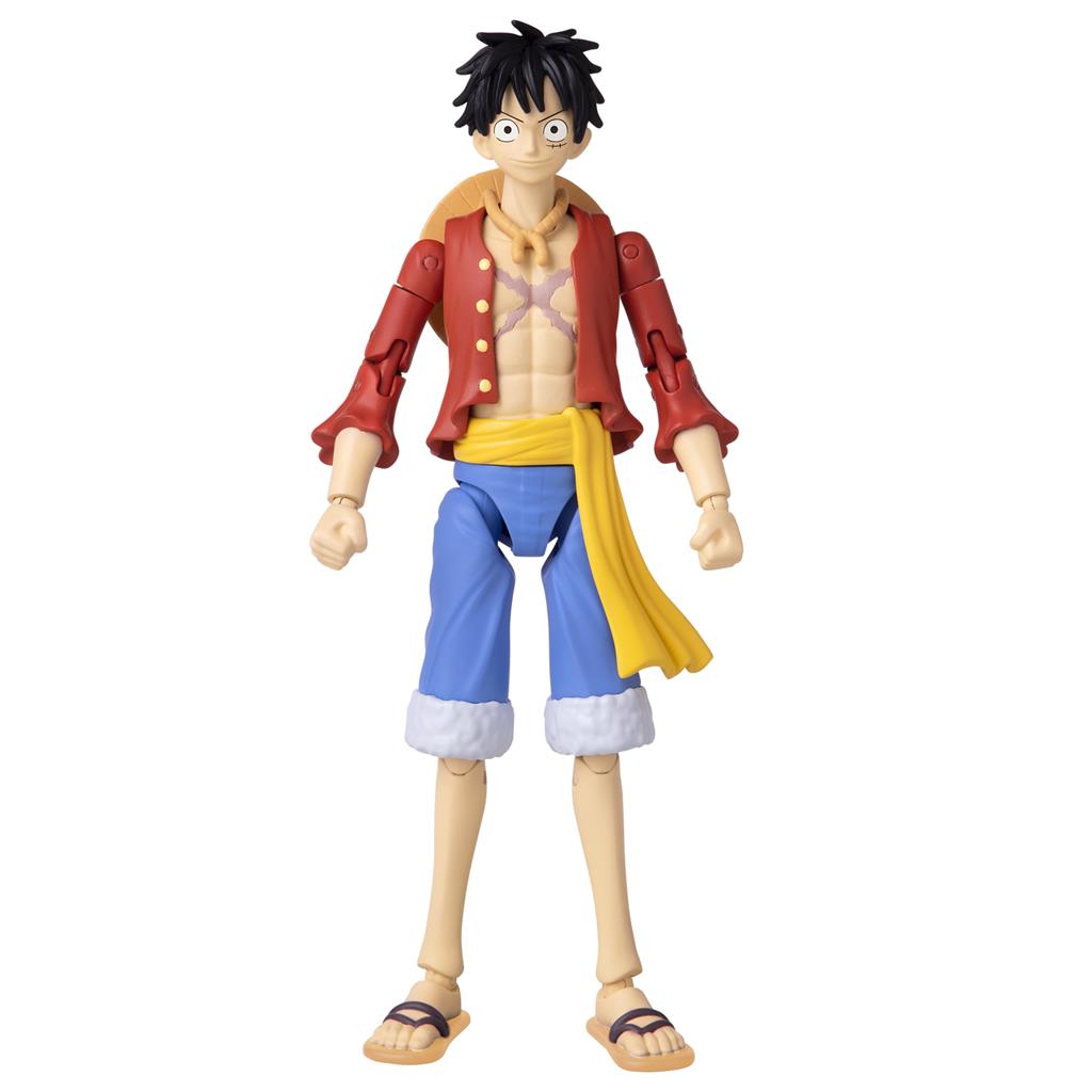 Anime Heroes - One Piece Figurer Assortiment (6 stycken) Bandai