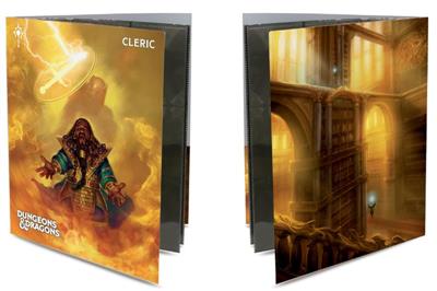 UP - Class Folio med Klistermärken för Dungeons & Dragons - Cleric Ultra Pro