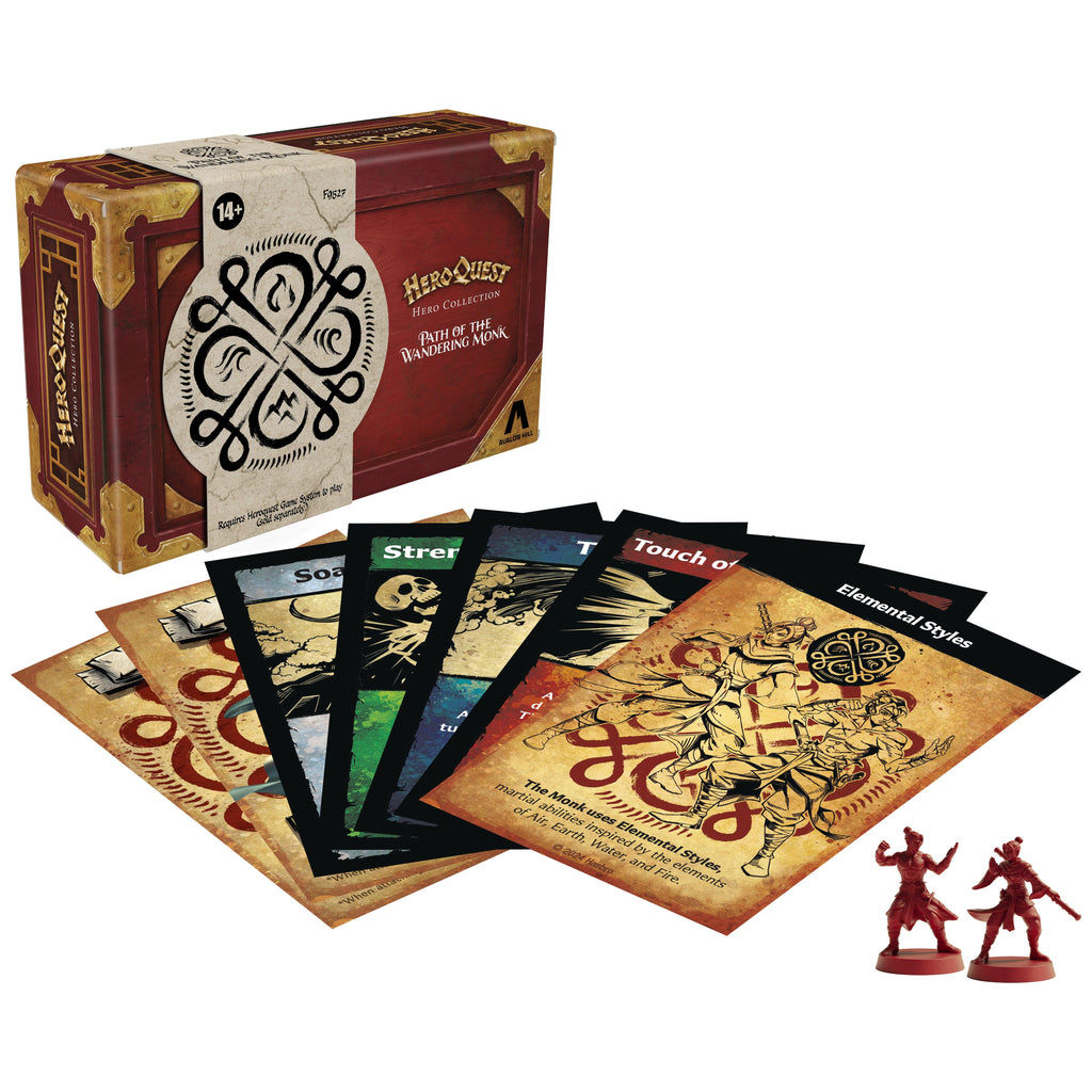 Avalon Hill HeroQuest Hjältekollektion: Vandrande Munkens Väg - EN Hasbro